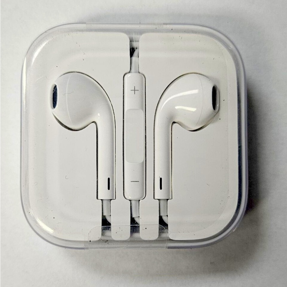 Apple EarPods Headphones with 3.5mm Plug Wired Ear Buds with Built-in Remote